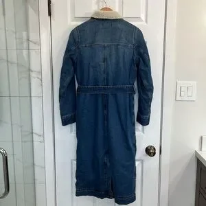 Madewell denim duster deals